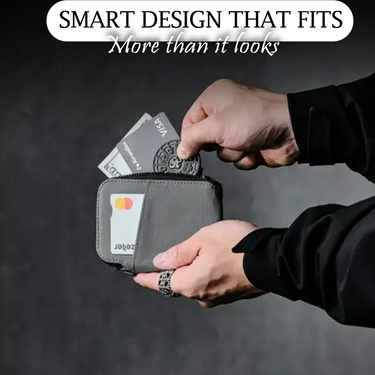 Premium Zip Card Pouch